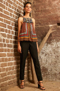 Besticktes Tanktop „Fiona“