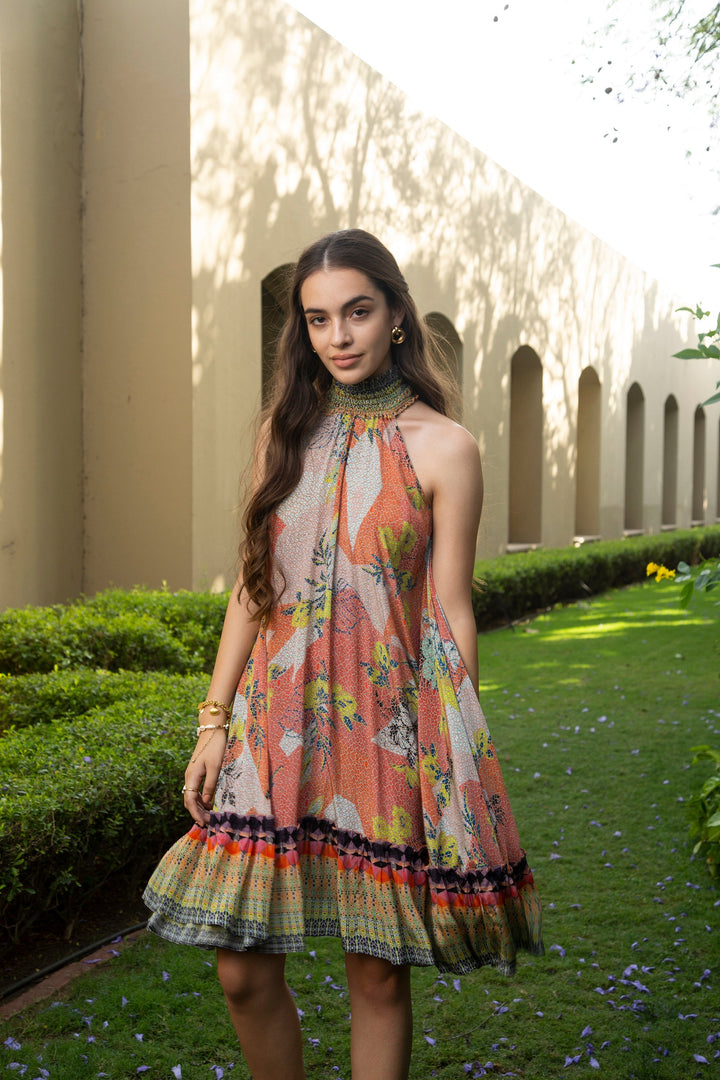Sundown Neckholder-Kleid