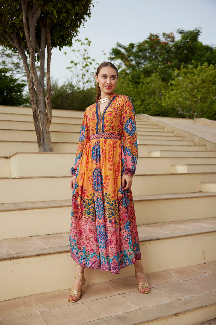 ENCHANTED ECHO MAXI DRESS