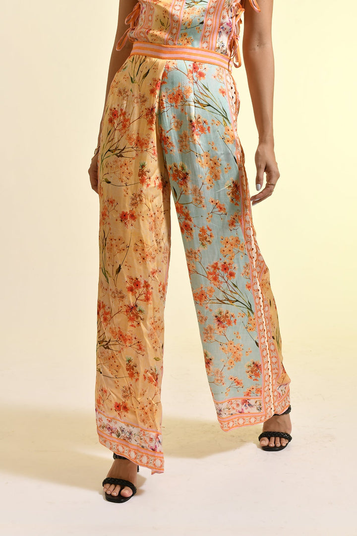 Neckholder-Top aus Linne