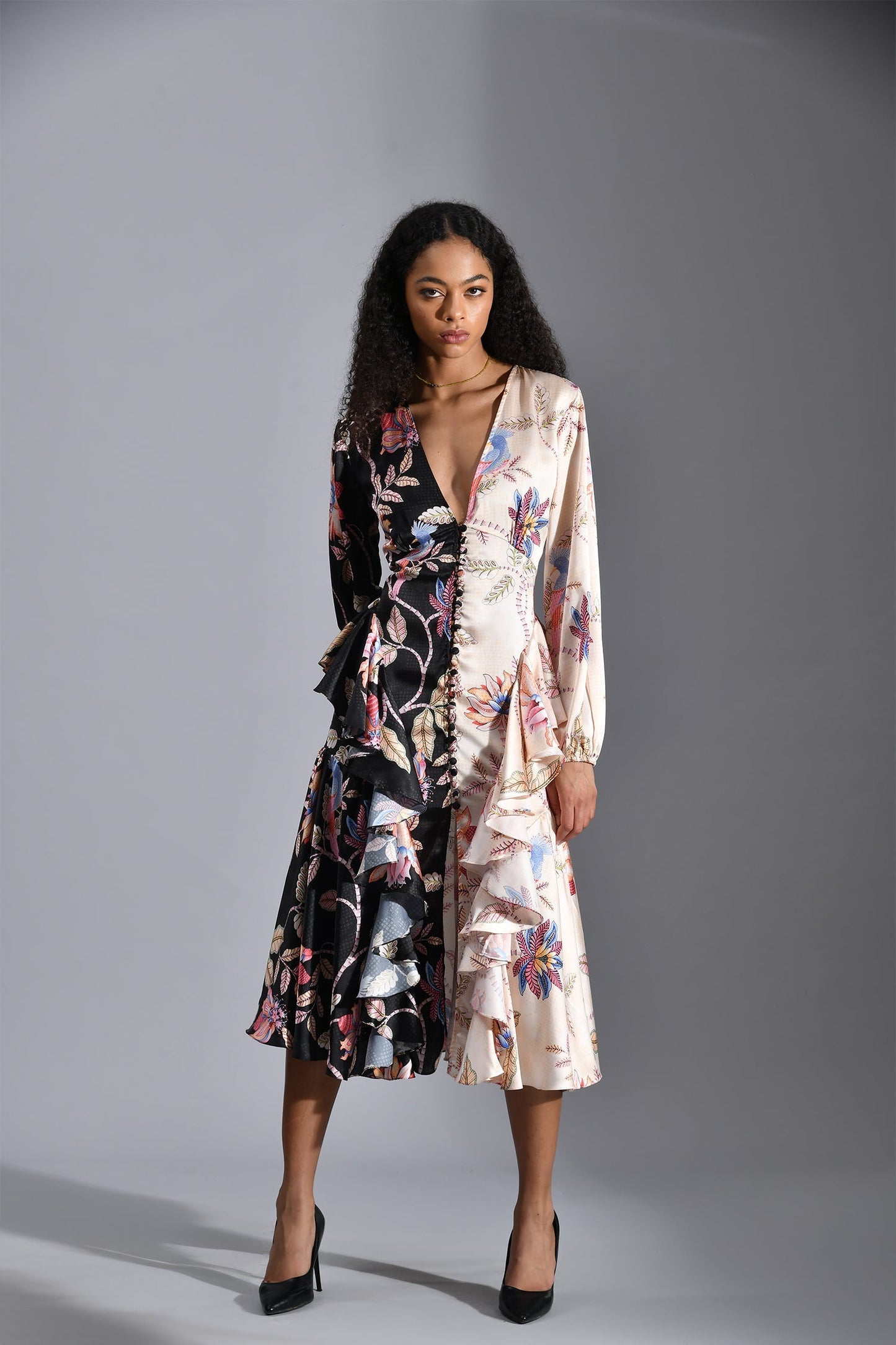 WISTERIA MIDI DRESS