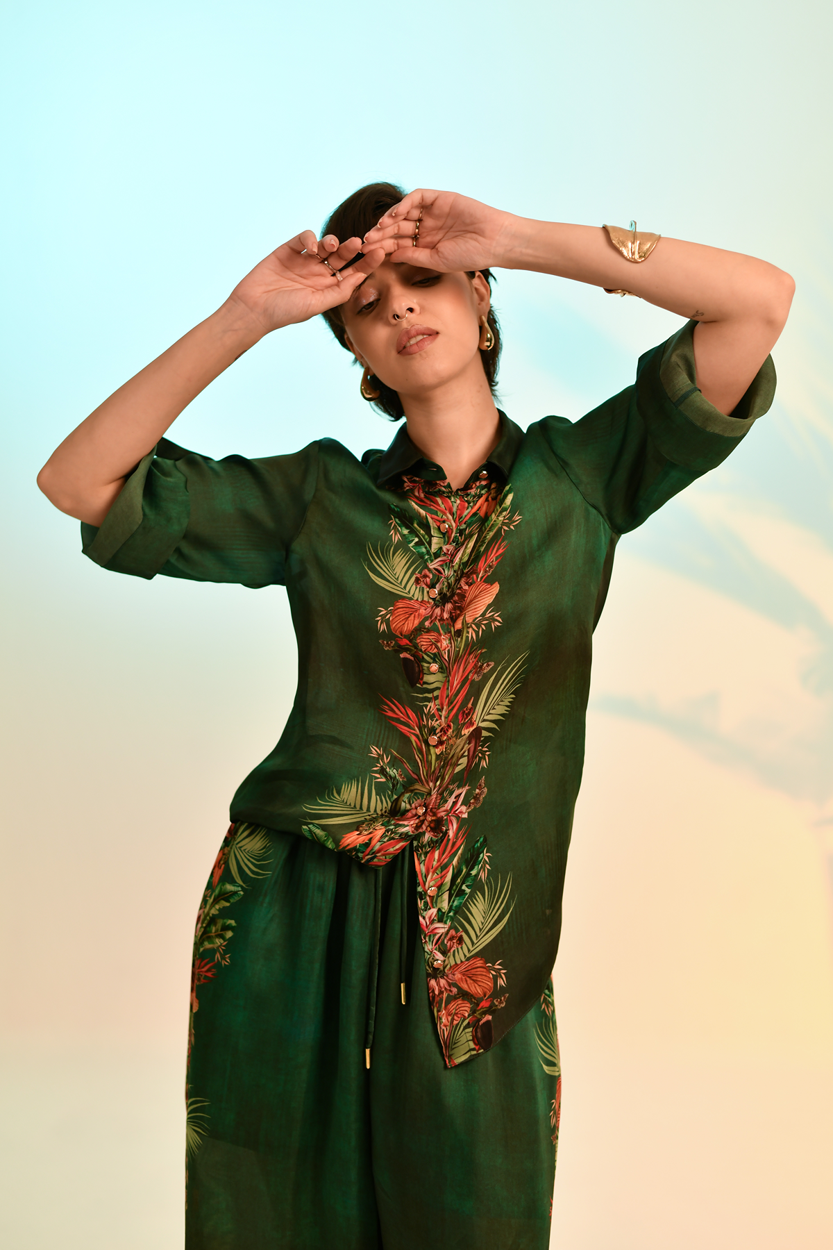 Palm & Petal Pant