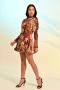 Soleil Bloom Mini Dress