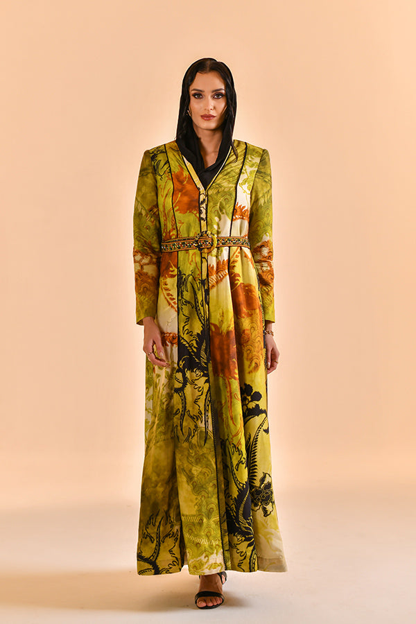 OLIVE MIST ABAYA