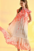 CHERRY BLOSSOM MIDI DRESS