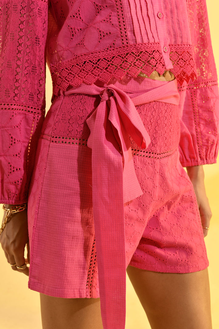 Neckholder-Top aus Linne