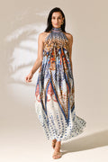 Elowen Halter Cascade Dress