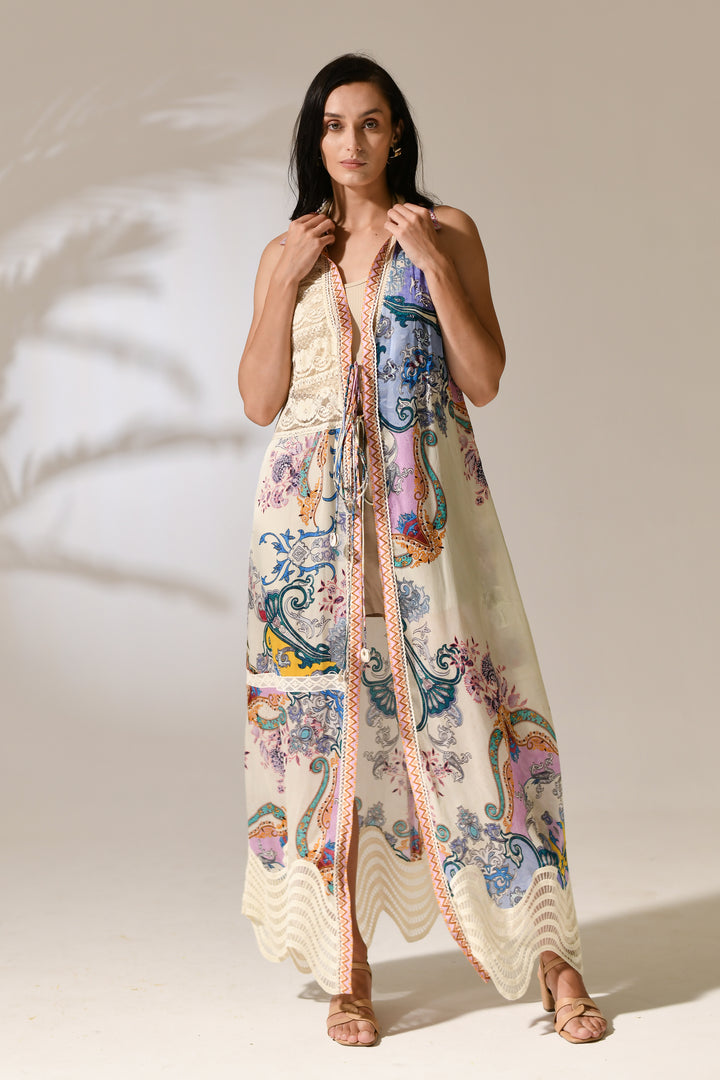 Heritage Patchwork Sleeveless dress