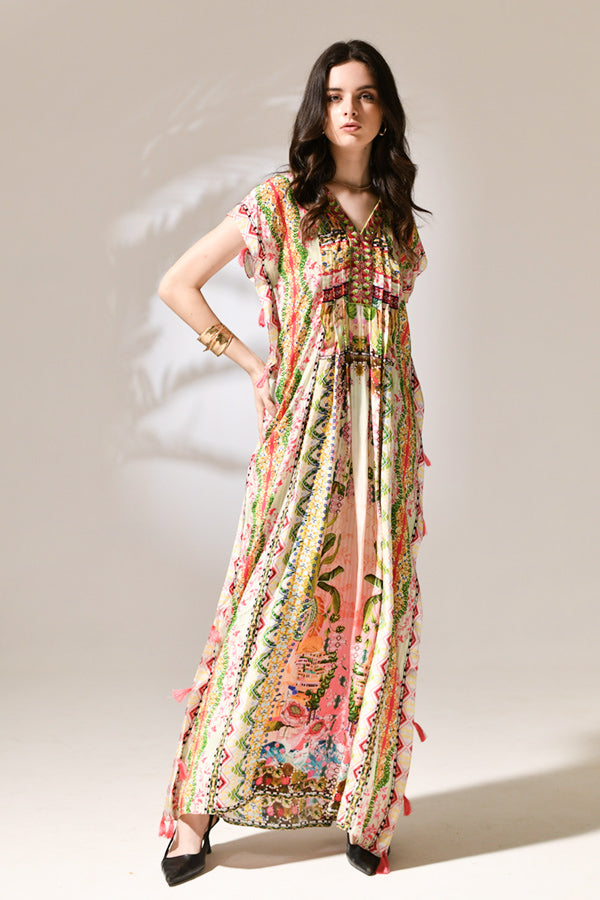 Solstice Tassel Kaftan