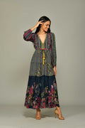 Giorgia besticktes Maxikleid