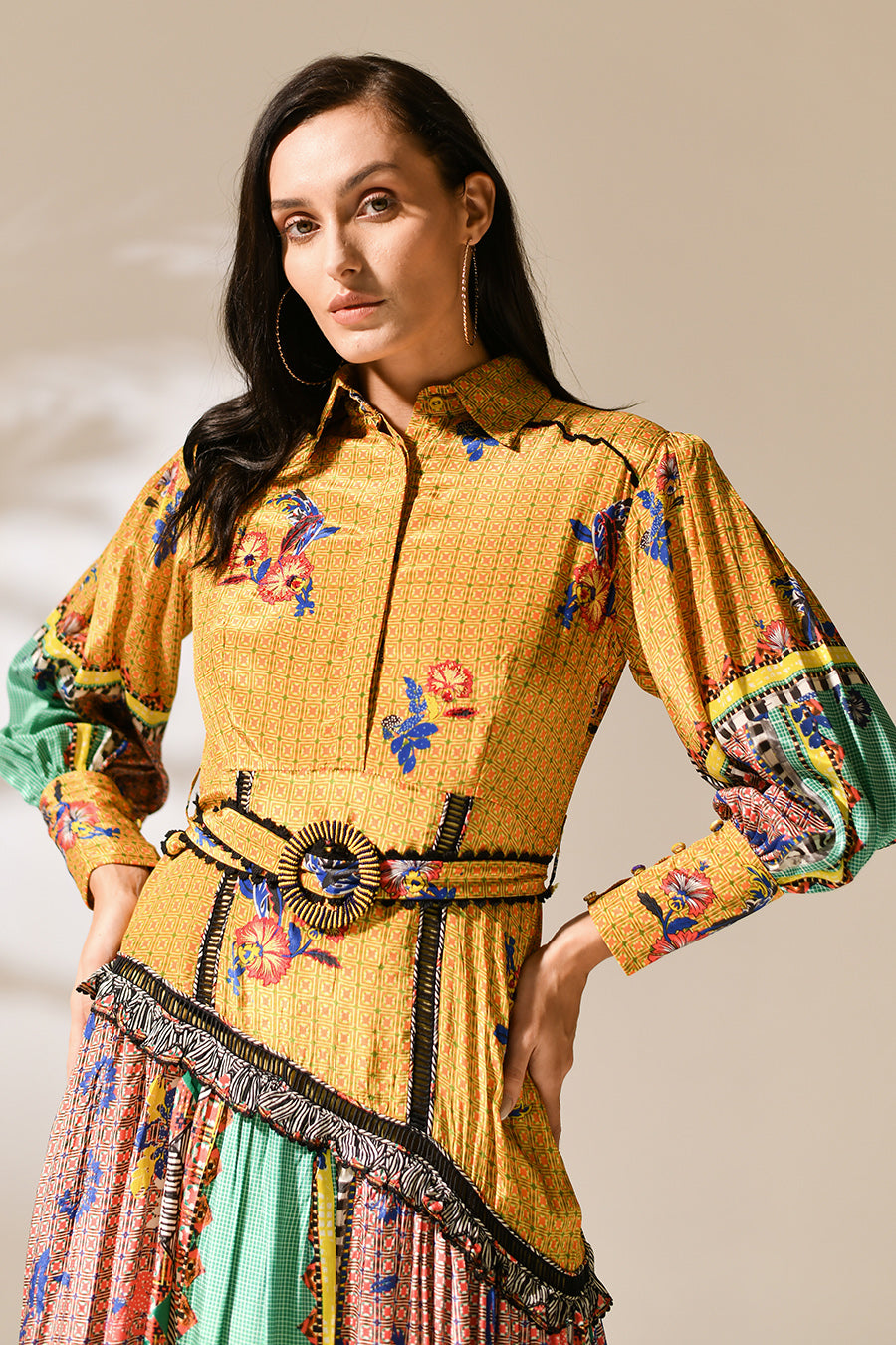 RUTH EMBELLISHED MAXI DRESS