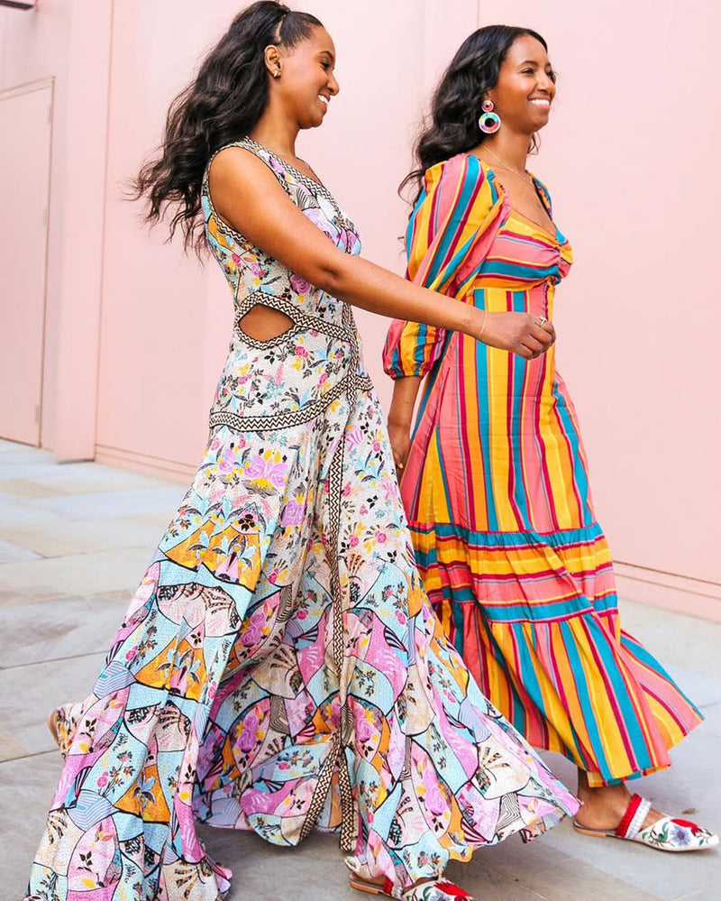 Mystic Cut-Out Maxi Dress