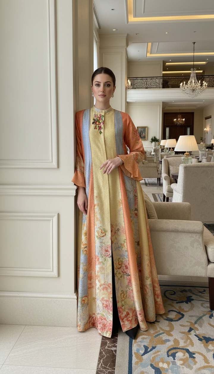 GOLDEN AURORA ABAYA