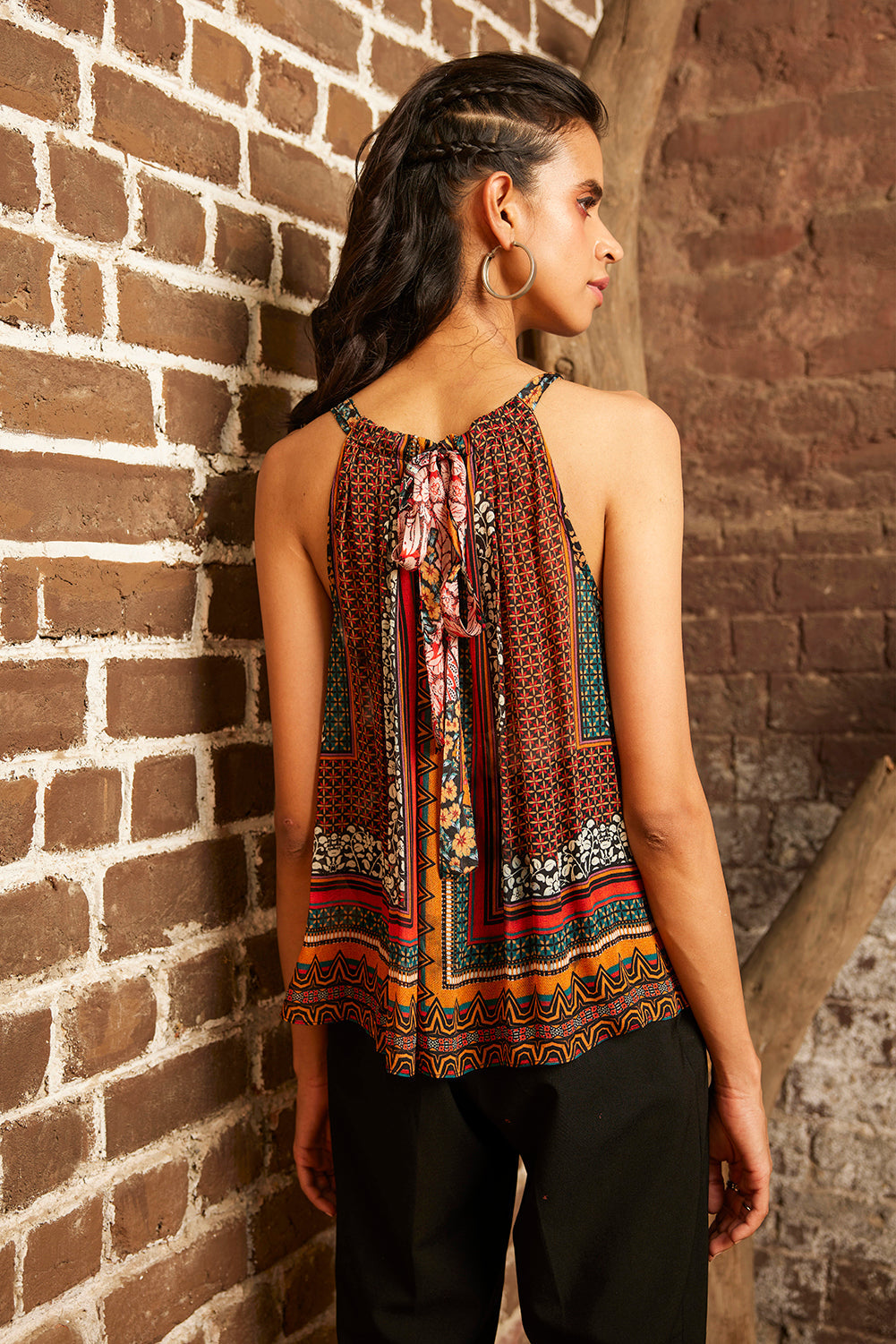 Besticktes Tanktop „Fiona“