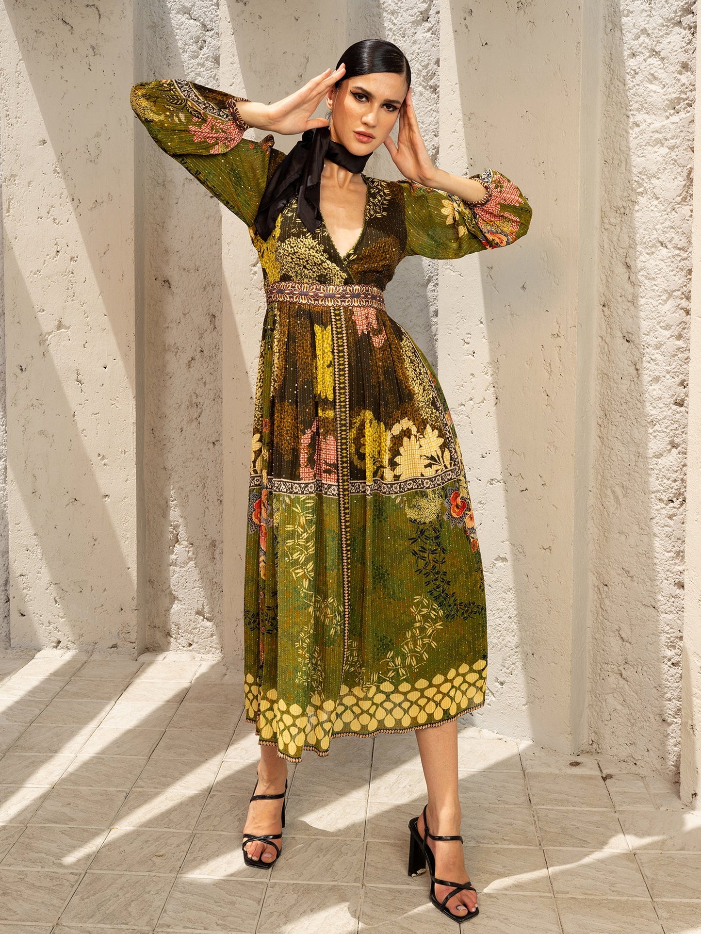 CYPRESS MIDI DRESS