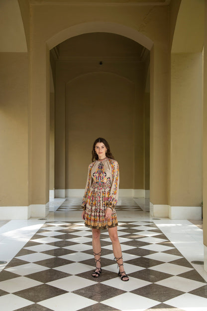 WILLOW TIERED MINI DRESS