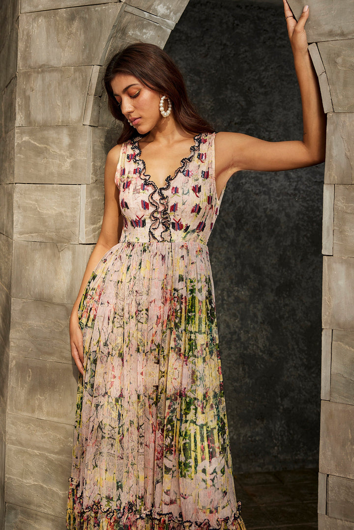 CARSON TIERED MAXI DRESS