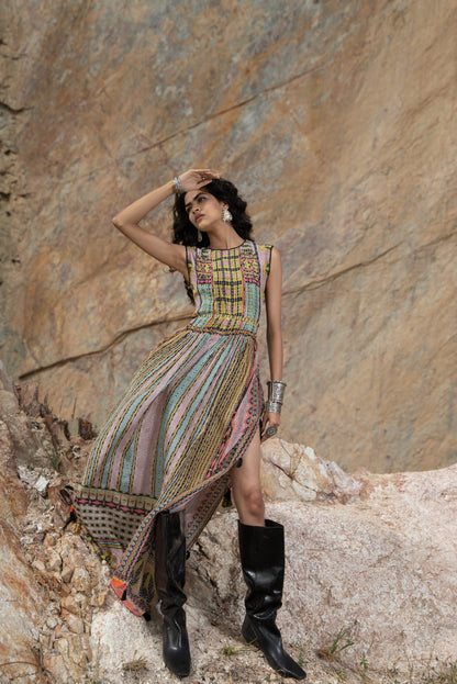 DAMSEL SLIT MAXI DRESS