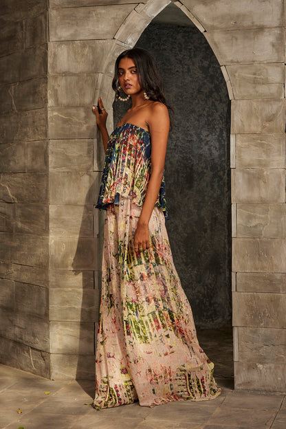 CYDNEY TIERED MAXI DRESS