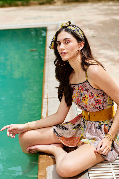 SUNDOWN BABYDOLL TOP