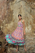 DAHLIA RUFFLED MAXI DRESS
