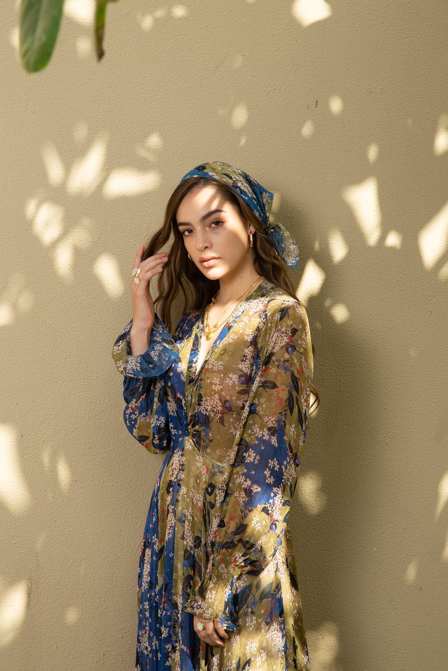 PARADISE FOREST MAXI DRESS