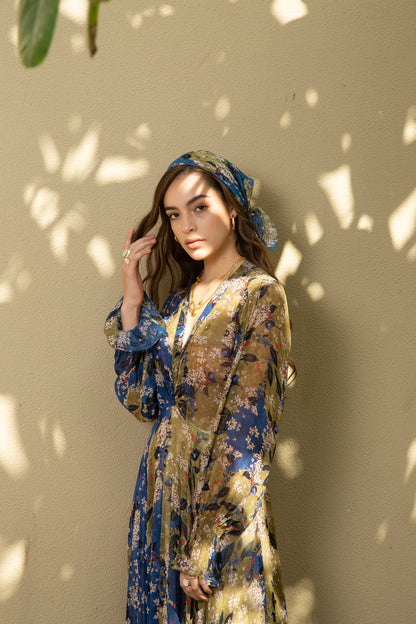 PARADISE FOREST MAXI DRESS