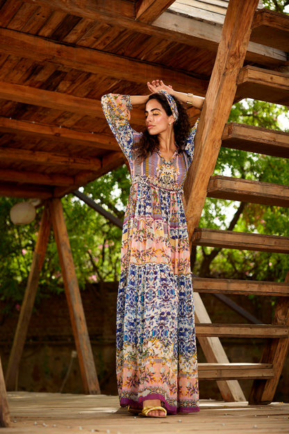 bhanuni by jyoti anastasia maxi dress Multicoloured ANASTASIA MAXI DRESS Multicoloured / L