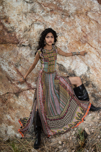 DAMSEL SLIT MAXI DRESS