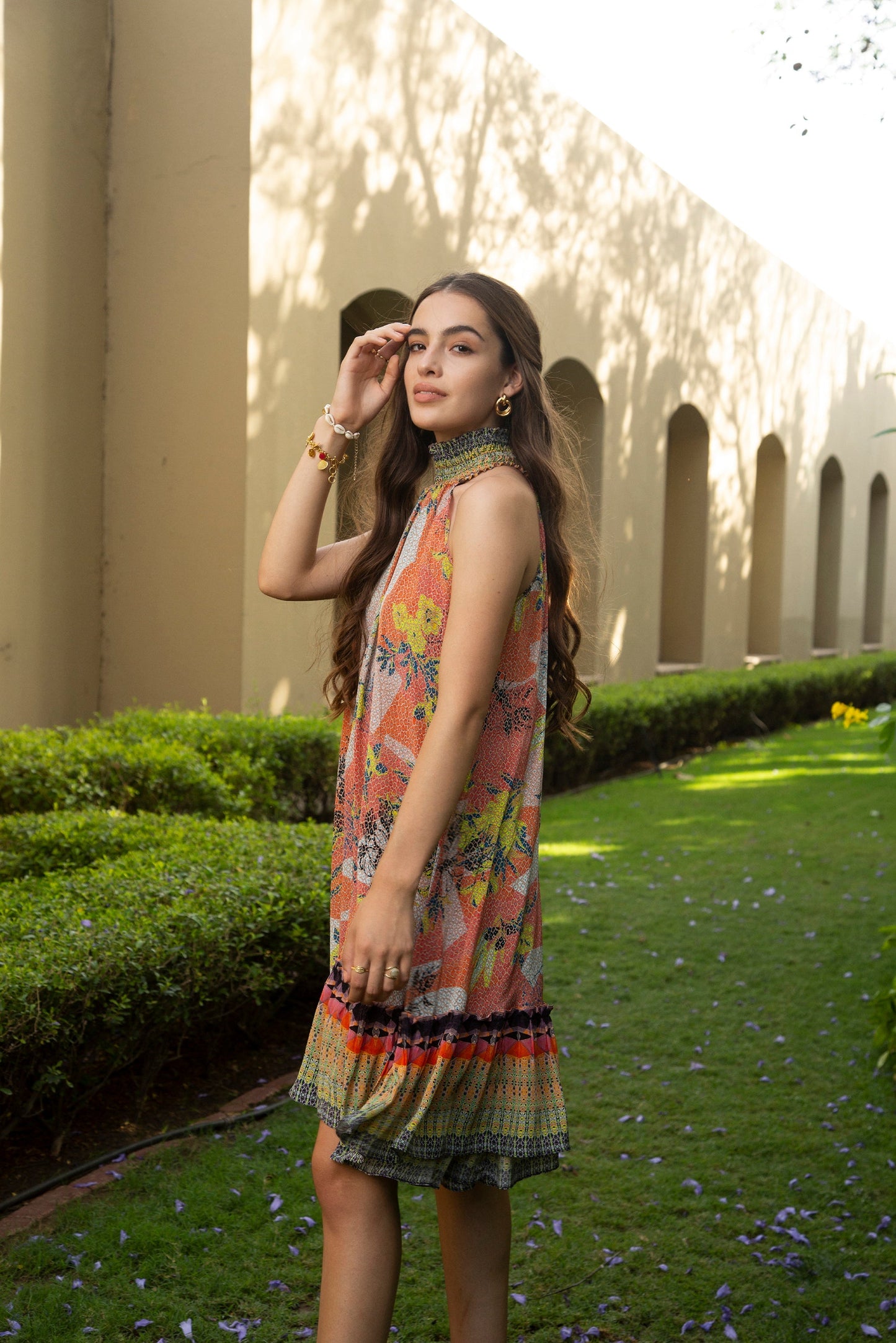 Sundown Neckholder-Kleid