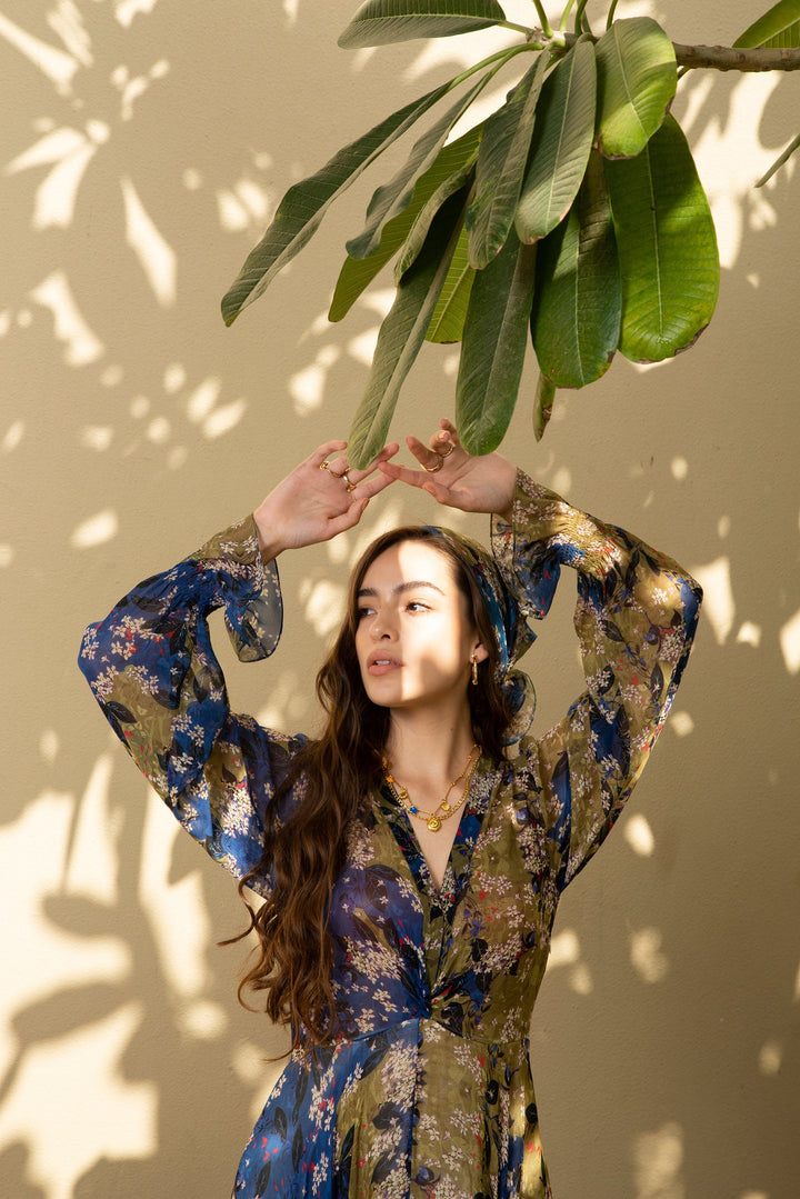 PARADISE FOREST MAXI DRESS