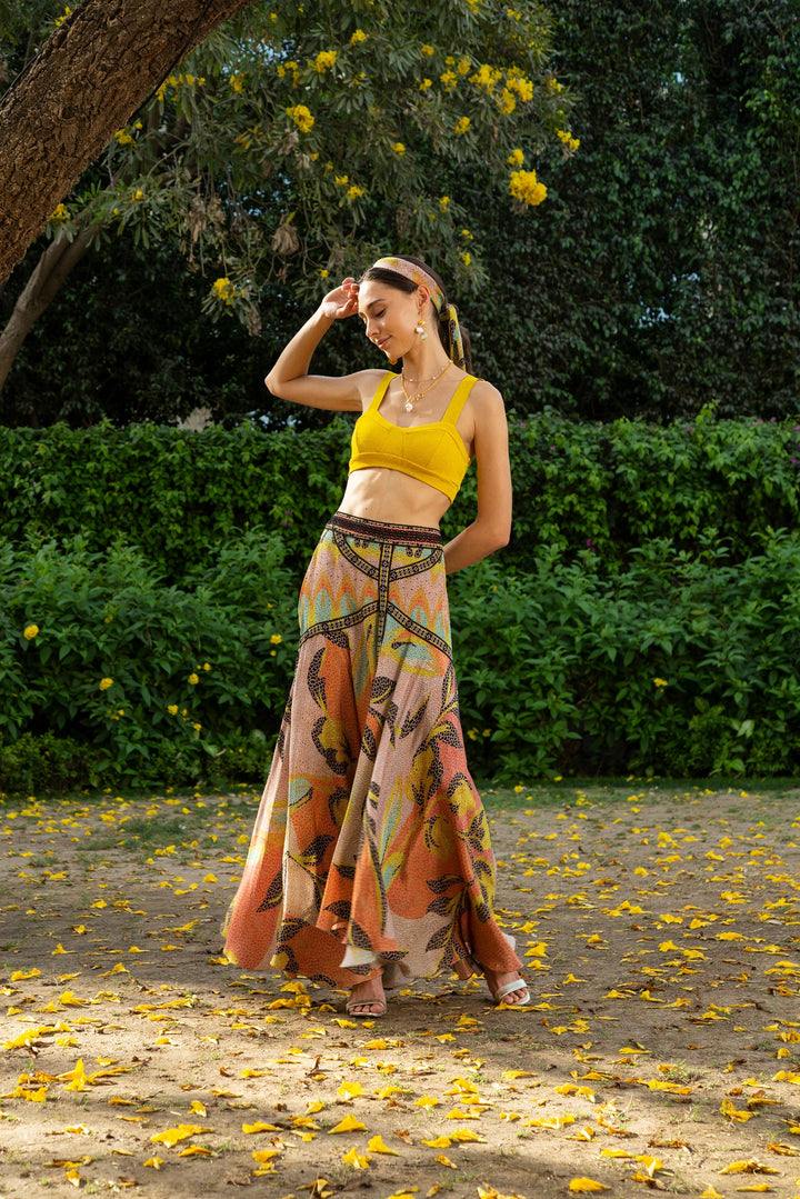 SUNDOWN MAXI SKIRT