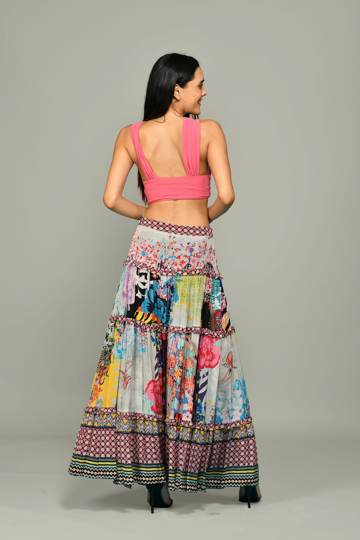 Euphoria Tiered Maxi Skirt