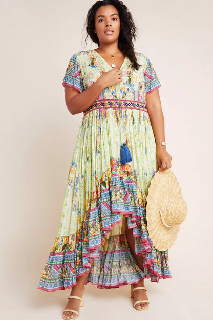 ARIANNA HIGH-LOW MAXI DRESS