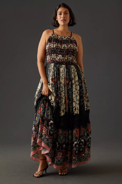ARABESQUE NOIR MAXI DRESS