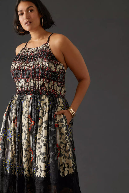 ARABESQUE NOIR MAXI DRESS