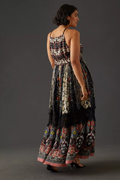 ARABESQUE NOIR MAXI DRESS