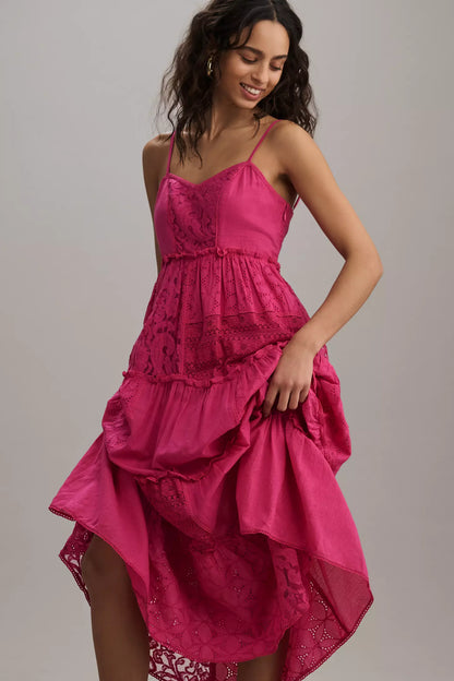 ISADORA PATCHWORK MAXI DRESS