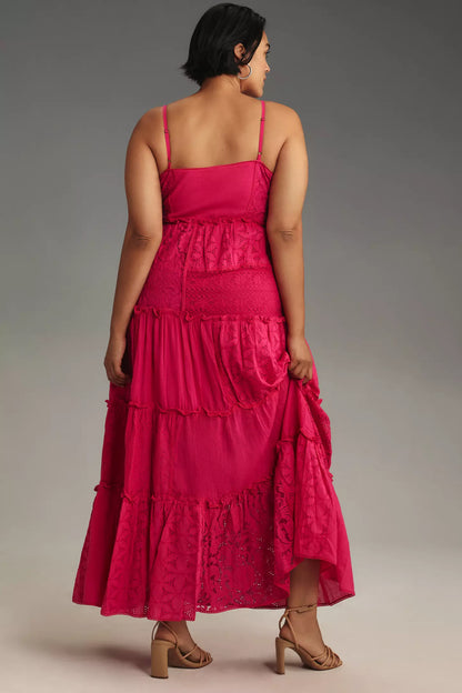 ISADORA PATCHWORK MAXI DRESS