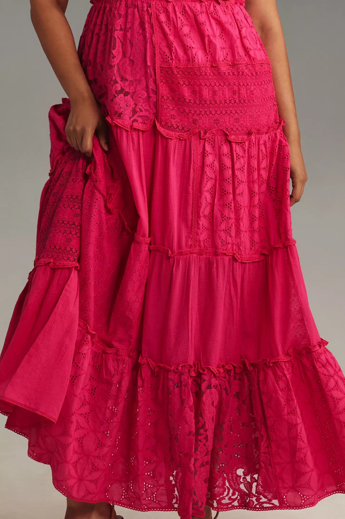 ISADORA PATCHWORK MAXI DRESS