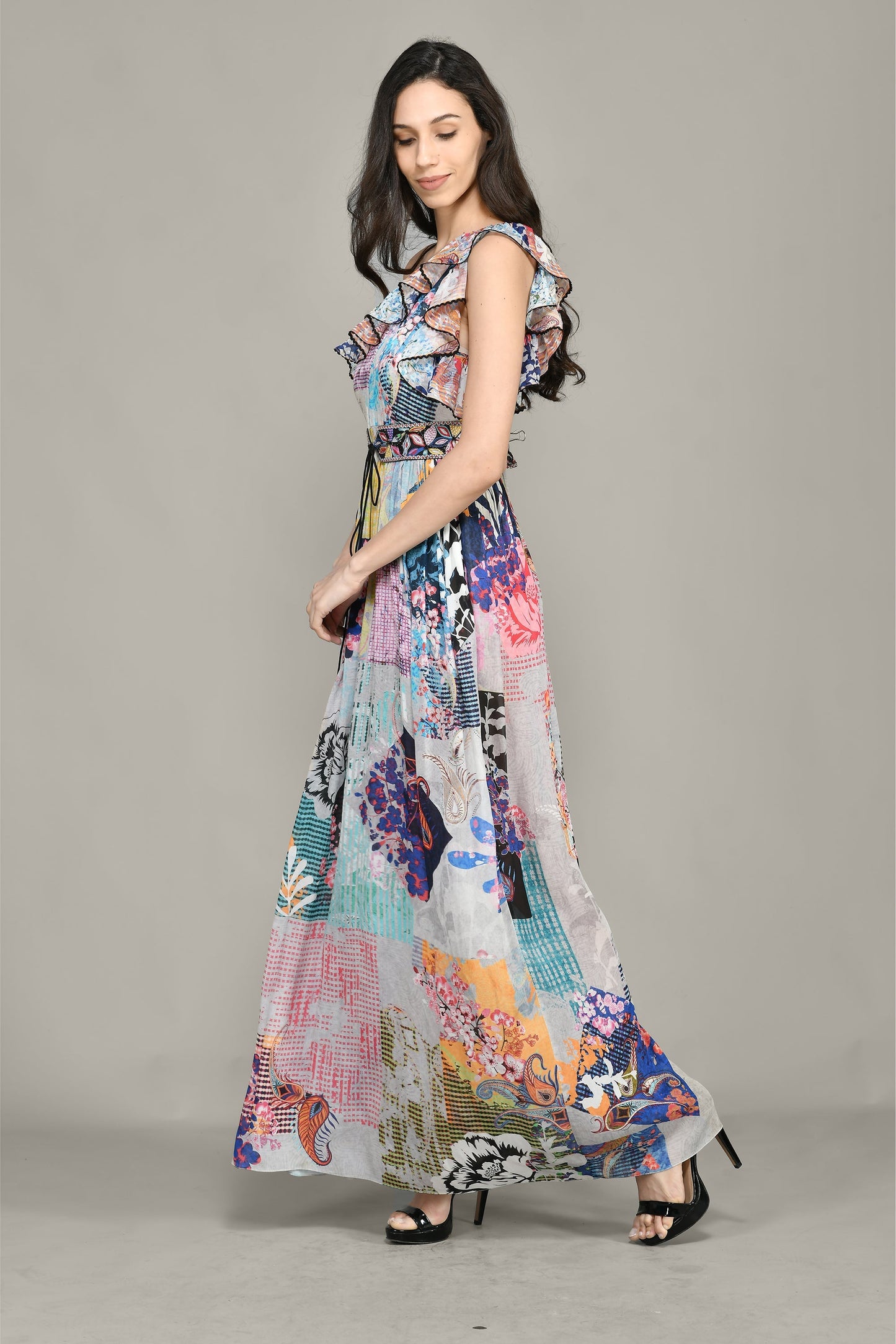 EUPHORIA ONE SHOULDER DRESS