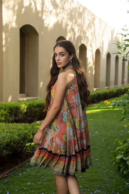 Sundown Neckholder-Kleid