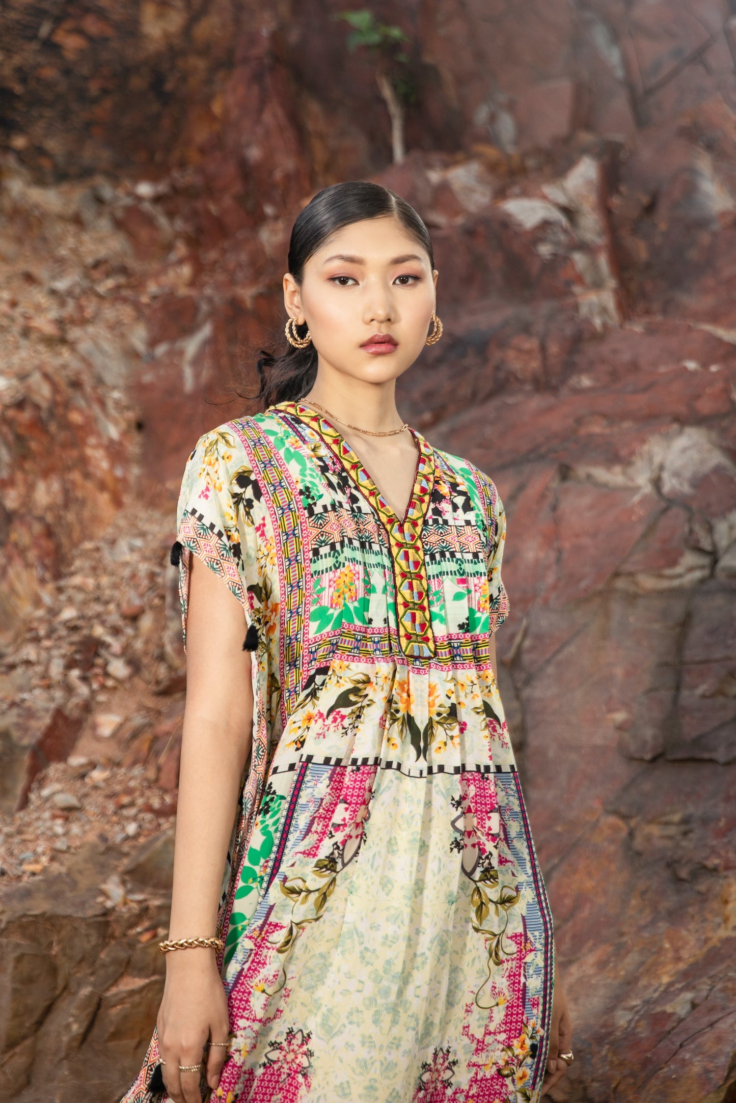 Zinnia-Kaftan