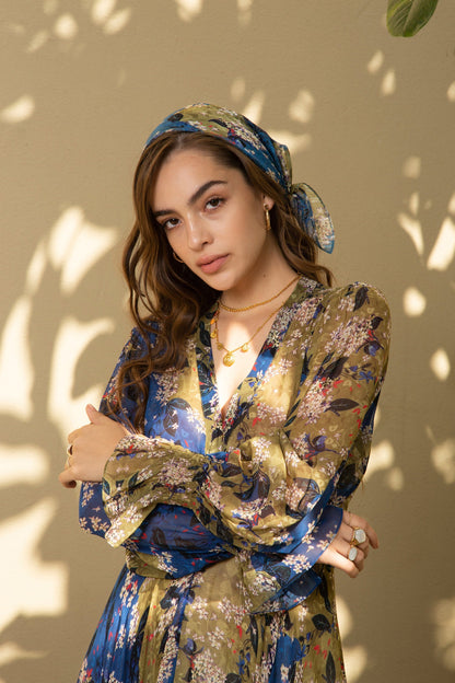 PARADISE FOREST MAXI DRESS