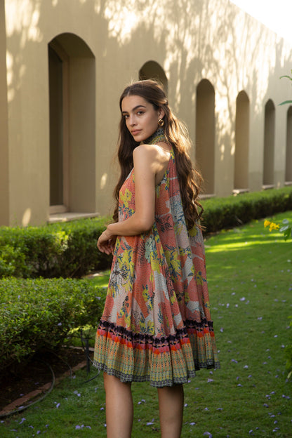 Sundown Neckholder-Kleid