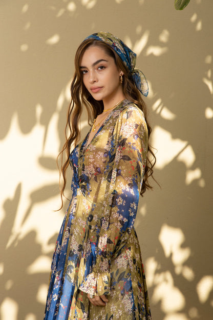 PARADISE FOREST MAXI DRESS