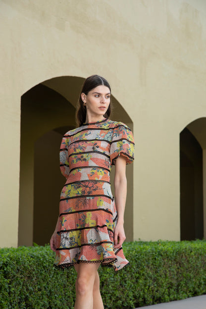 Sundown – Stufen-Minikleid