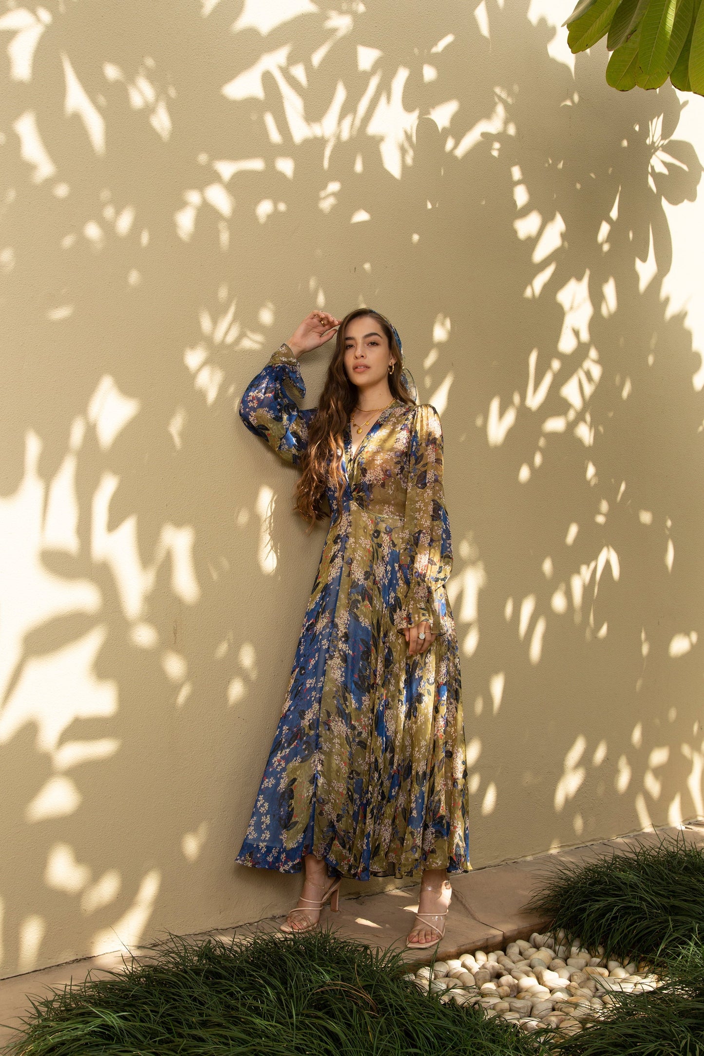 PARADISE FOREST MAXI DRESS