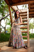 MYSTIC CUT-OUT MAXI DRESS