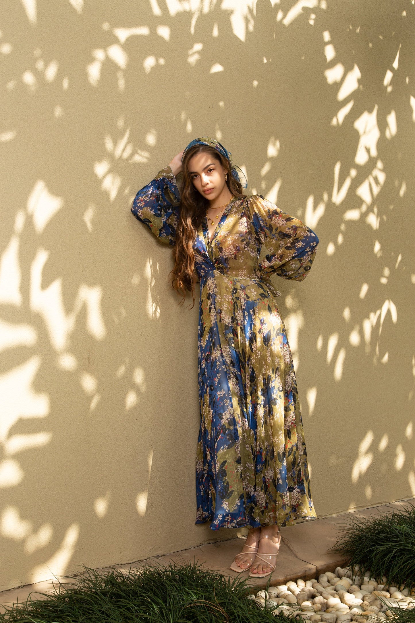 PARADISE FOREST MAXI DRESS